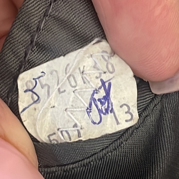 YVES SAINT LAURENT Jimmy Au’s VINTAGE Grey Herringbone Tweed Blazer Size 10 - Picture 9 of 16